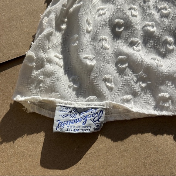 Vintage Lace Ruffle Blouse - Picture 4 of 6